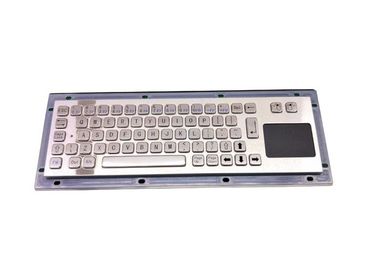 Super Slim Symbol Industrial Metal Keyboard Water Proof Touchpad USB / PS2 Interface