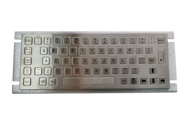 0.45mm Flat Key Portable Mechanical Keyboard , Rear Panel Mount Keyboard