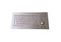 Kiosk Panel Mount Multi Device Keyboard And Mouse , 104 Oval Keys Keyboard Pointing Device