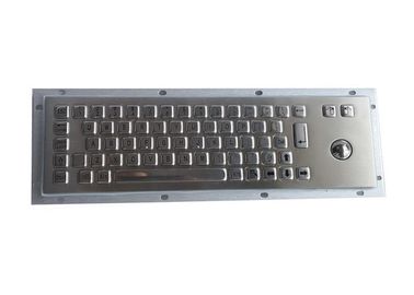 銀行業のキオスクの注文の機械キーボード、トラックボール/ヨーロッパのキーのステンレス鋼のキーボード